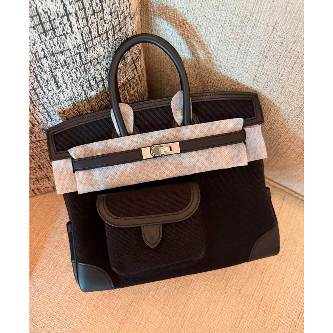 Birkin 25 cargo black