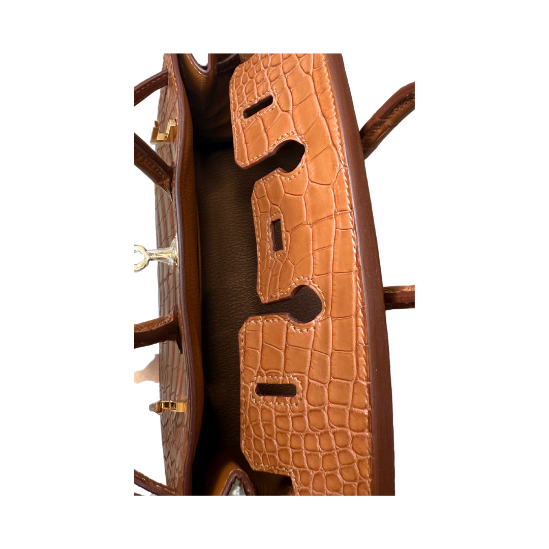 B20 gold ghw matte alligator II