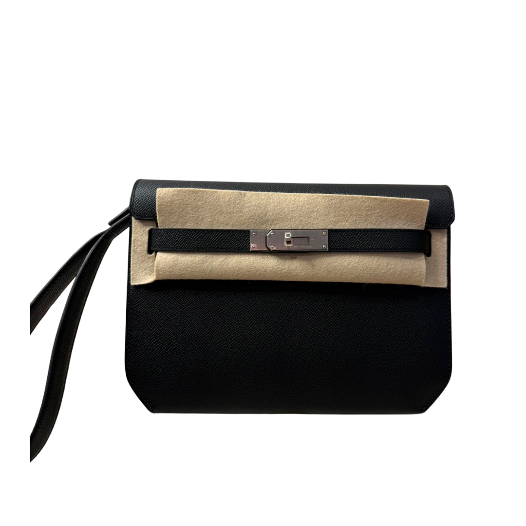 Kelly Depeche black epsom phw