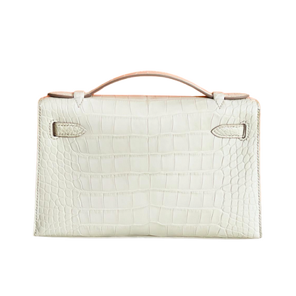 Kelly Pochette beton phw matte alligator