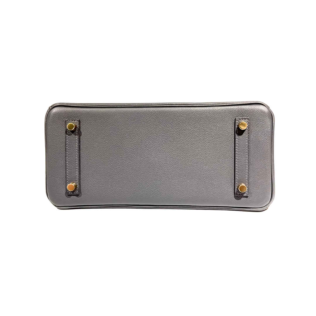 Birkin Shoulder Light Ardoise GHW Evercolor