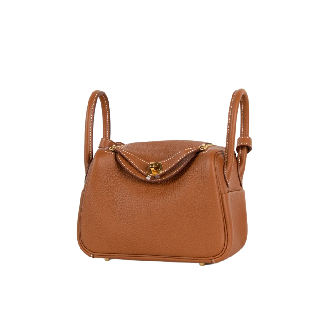 Mini lindy gold ghw taurillon clemence