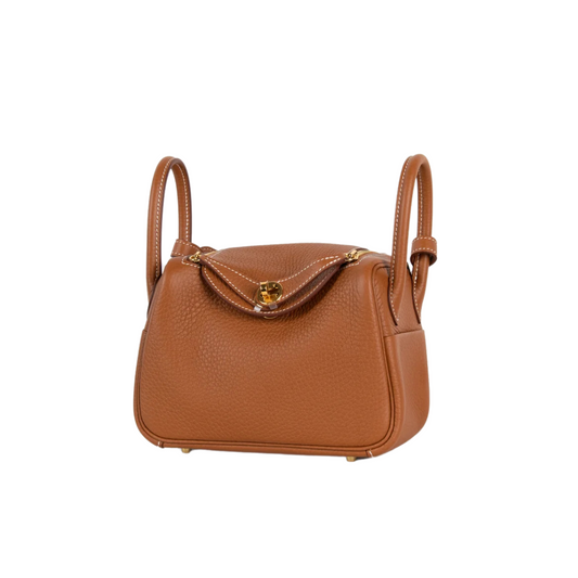 Mini lindy gold ghw taurillon clemence