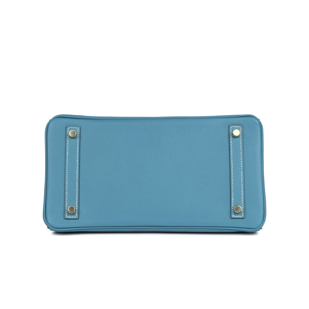 B30 Bleu jeans epsom ghw retourne