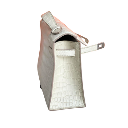 Kelly Pochette beton phw matte alligator