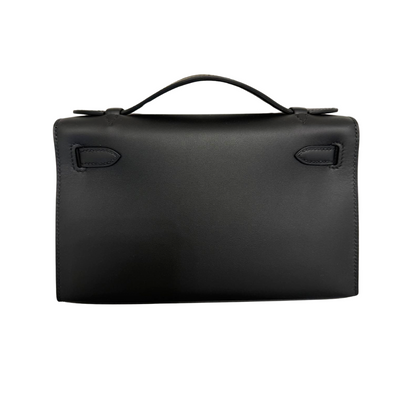 Kelly pochette black swift ghw