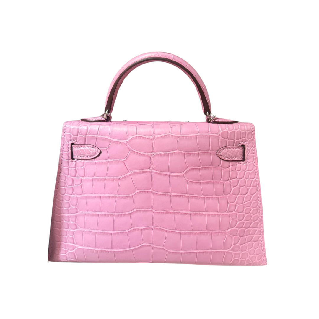 K20 Pink 5p matte alligator