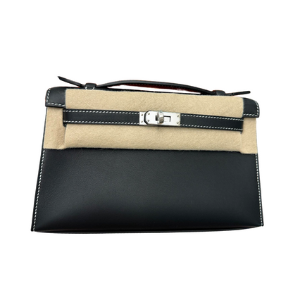 Kelly pochette special order black, craie stitching phw swift