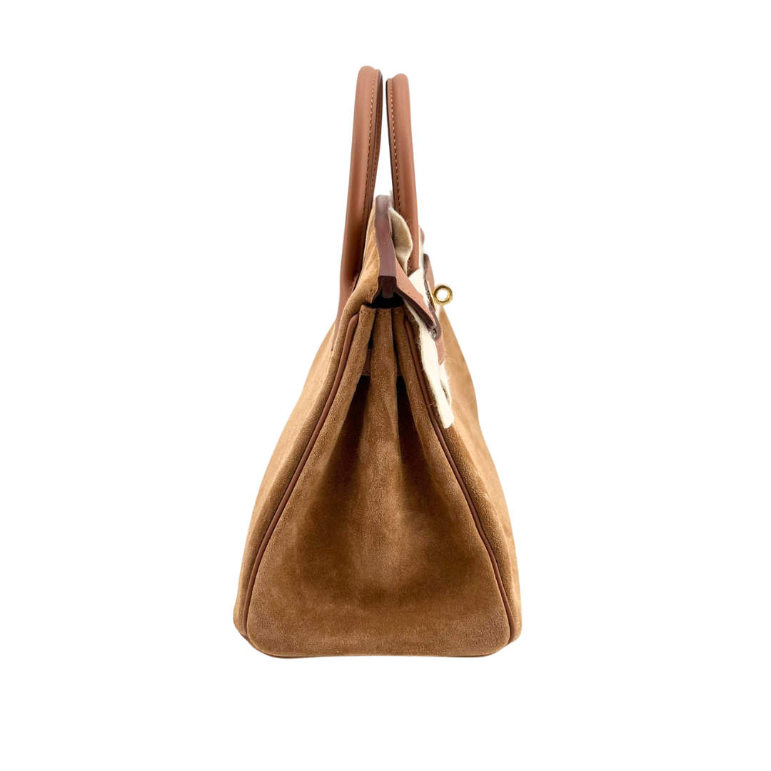 B25 Grizzly alezan ghw suède leather