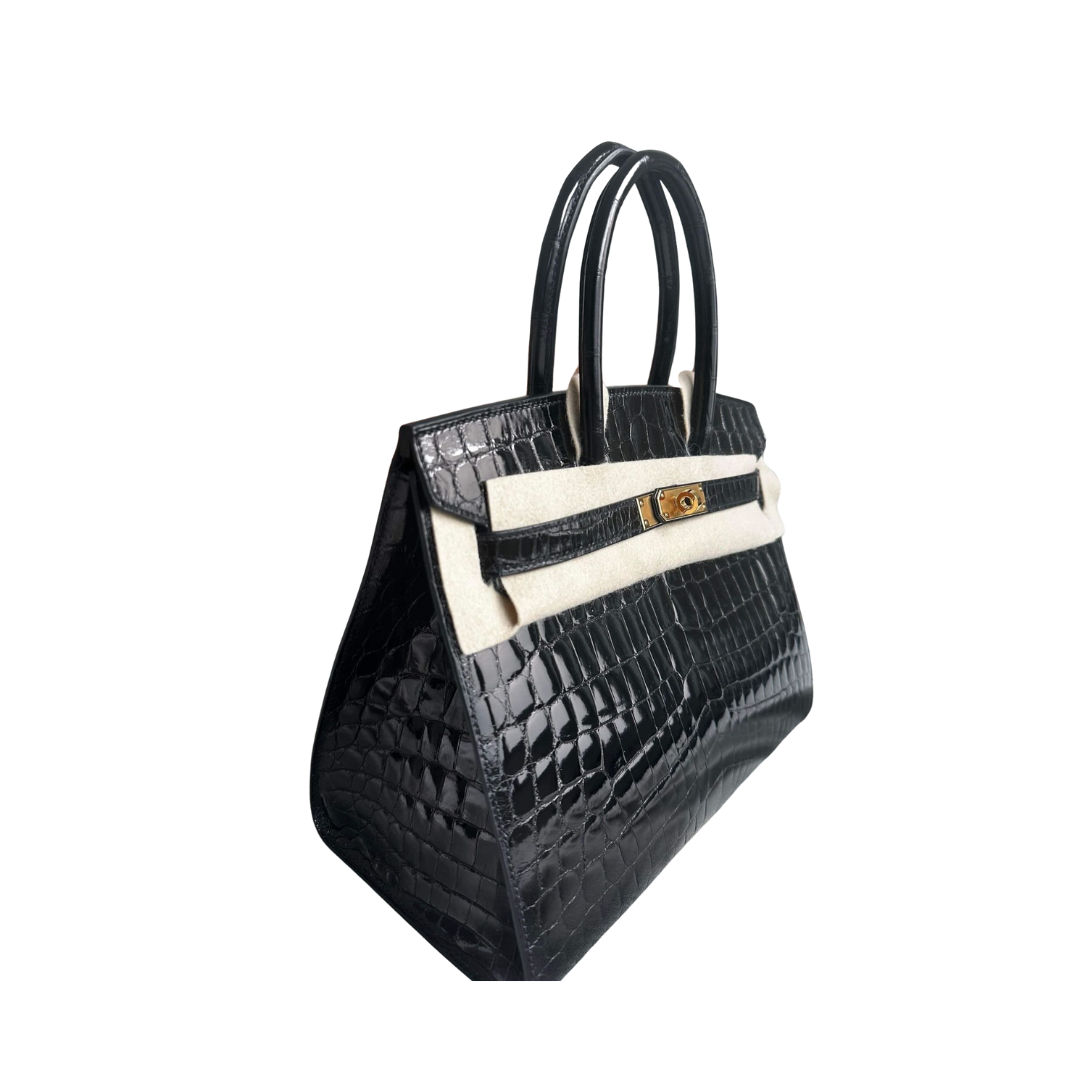 B30 Sellier black ghw lisse alligator