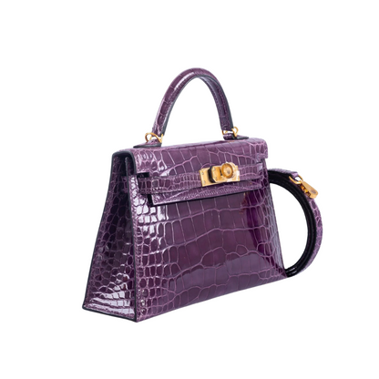 Kelly 20 cassis lisse alligatore ghw