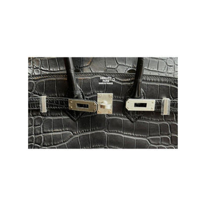 B25 Black matte phw alligator