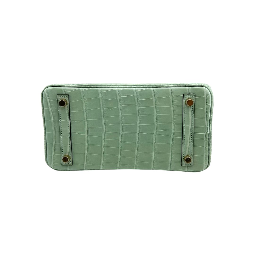 B25 Vert d’eau ghw matte alligator