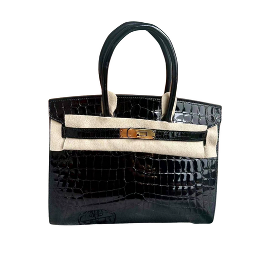 B30 Sellier black ghw lisse alligator