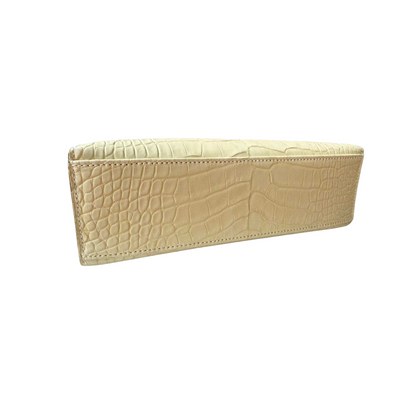 Kelly Pochette vanilla ghw matte alligator