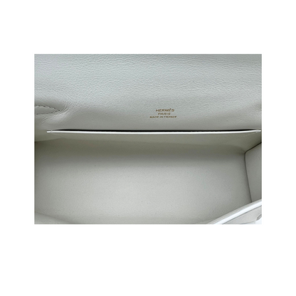 Kelly Pochette blanc ghw swift