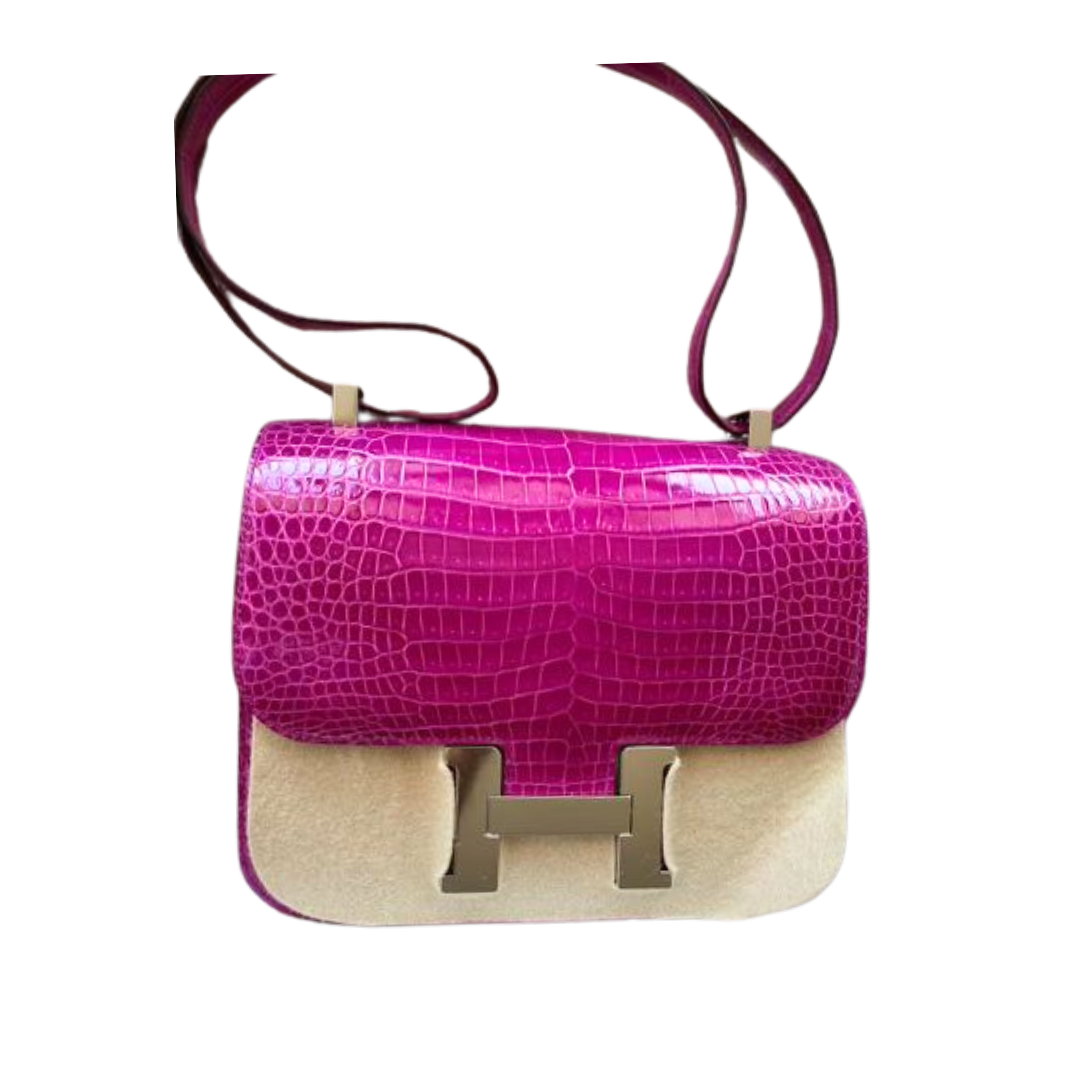 Constance 18 rose pourpre phw lisse porosus