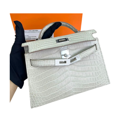 Kelly 20 beton matte alligator diamond