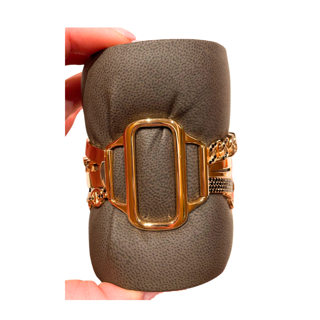 Alchimie Bracelet very large model rose gold diamond
