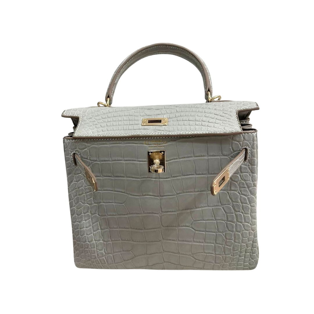 K25 Gris perle matte special order permabrass hardware