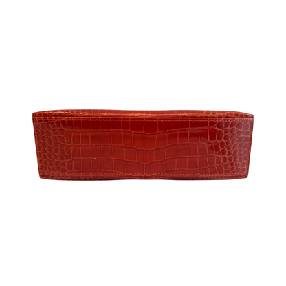 Kelly pochette Geranium lisse phw