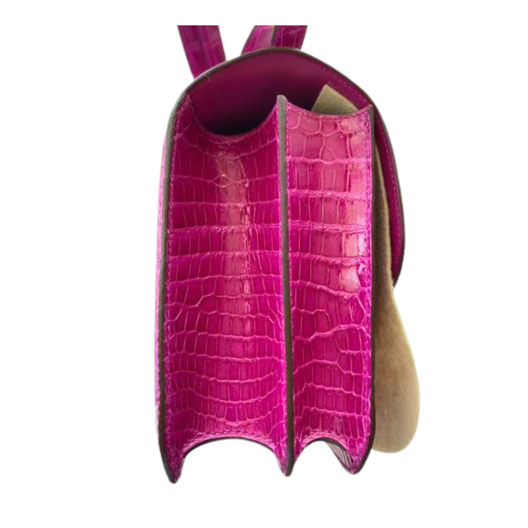 Constance 18 rose pourpre phw lisse porosus