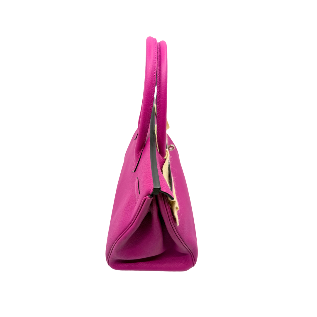 Birkin 30 cm Rose pourpre togo phw
