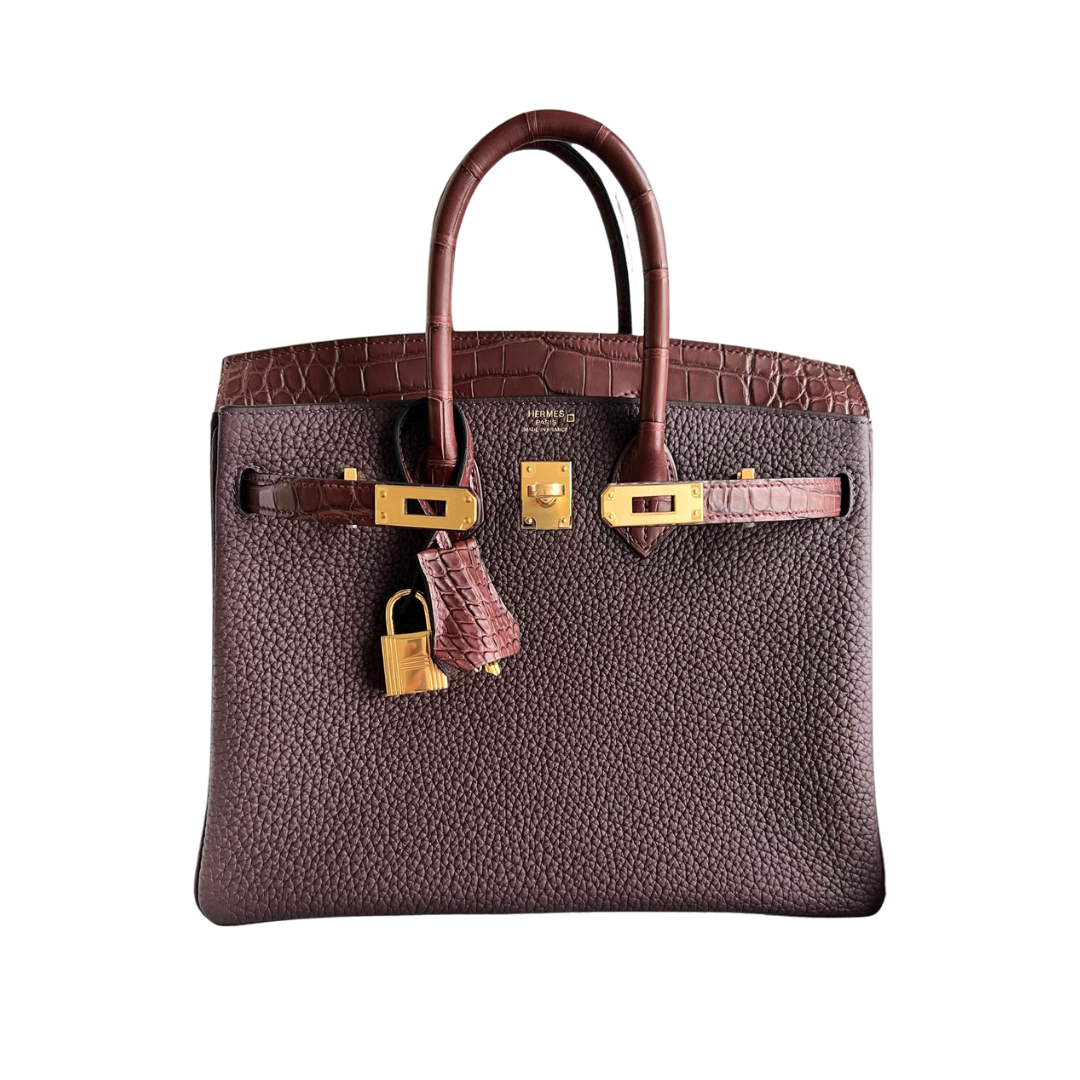 B25 Touch rouge sellier alligator togo ghw