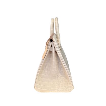 B25 Beton matte alligator diamond hardware