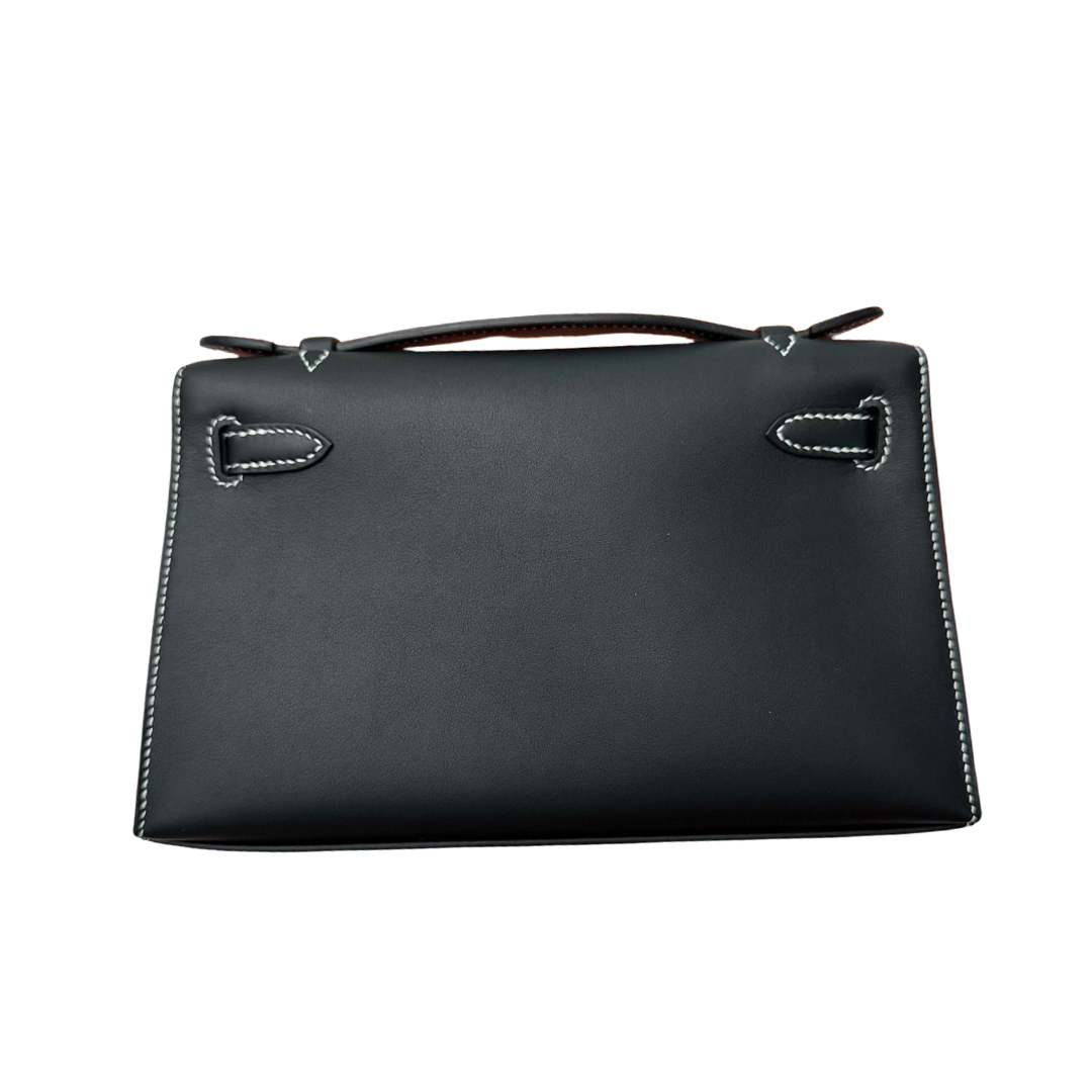 Kelly pochette special order black, craie stitching phw swift