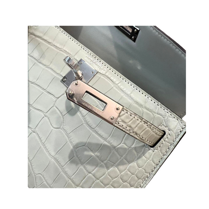 K20 Gris neve phw matte alligator