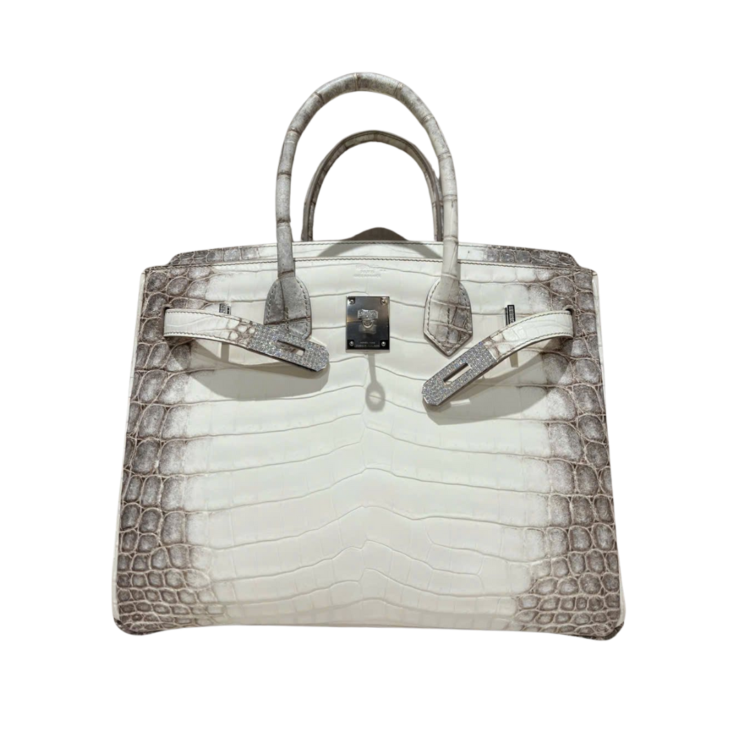 Birkin 30 himalaya diamond hardware niloticus