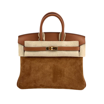 B25 Grizzly alezan ghw suède leather