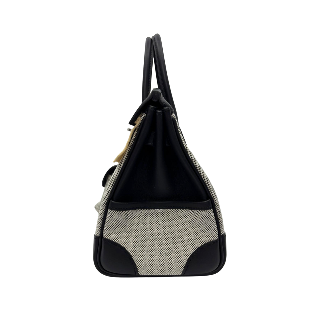 Birkin 25cm cargo black lining toile goeland