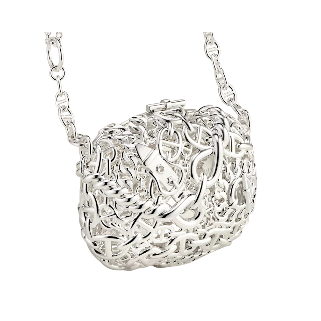 Chaine d’ancre silver bag