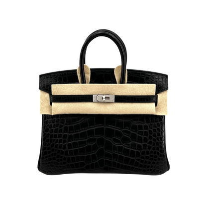 B25 Black matte phw alligator