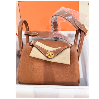 Mini lindy gold ghw taurillon clemence