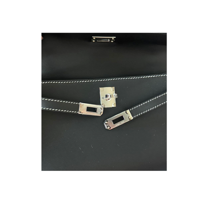 Kelly pochette special order black, craie stitching phw swift