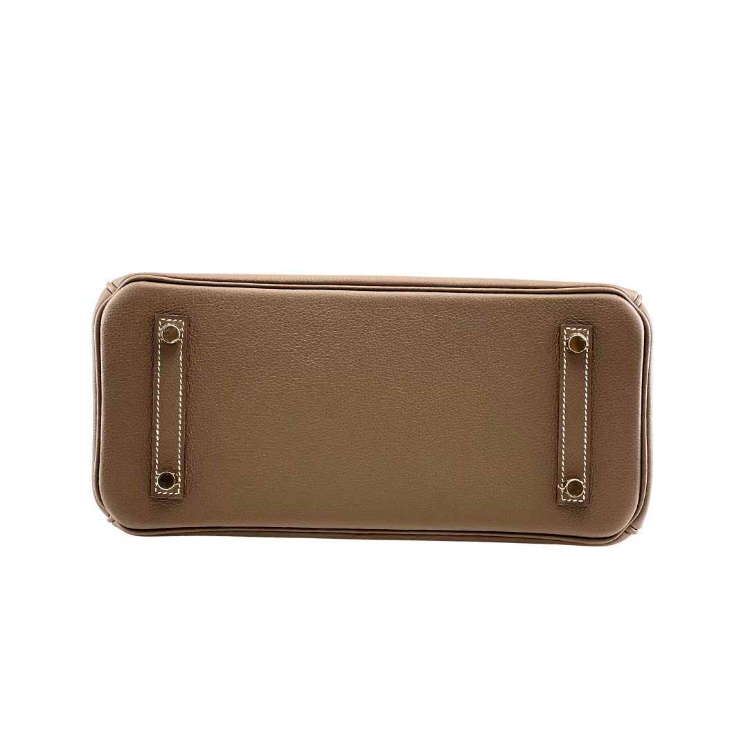 Birkin Shoulder Light Etoupe GHW Evercolor