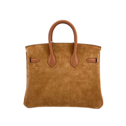 B25 Grizzly alezan ghw suède leather