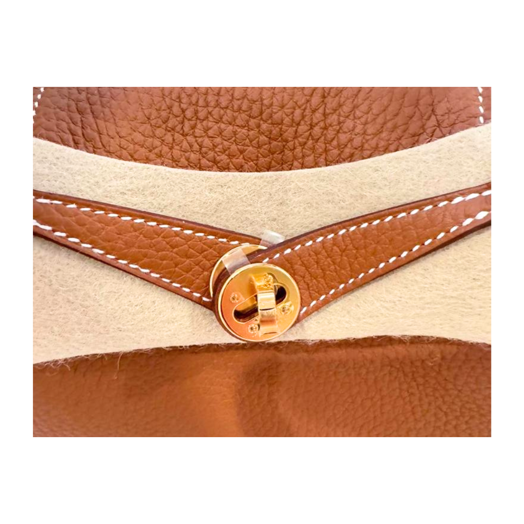 Mini lindy gold ghw taurillon clemence