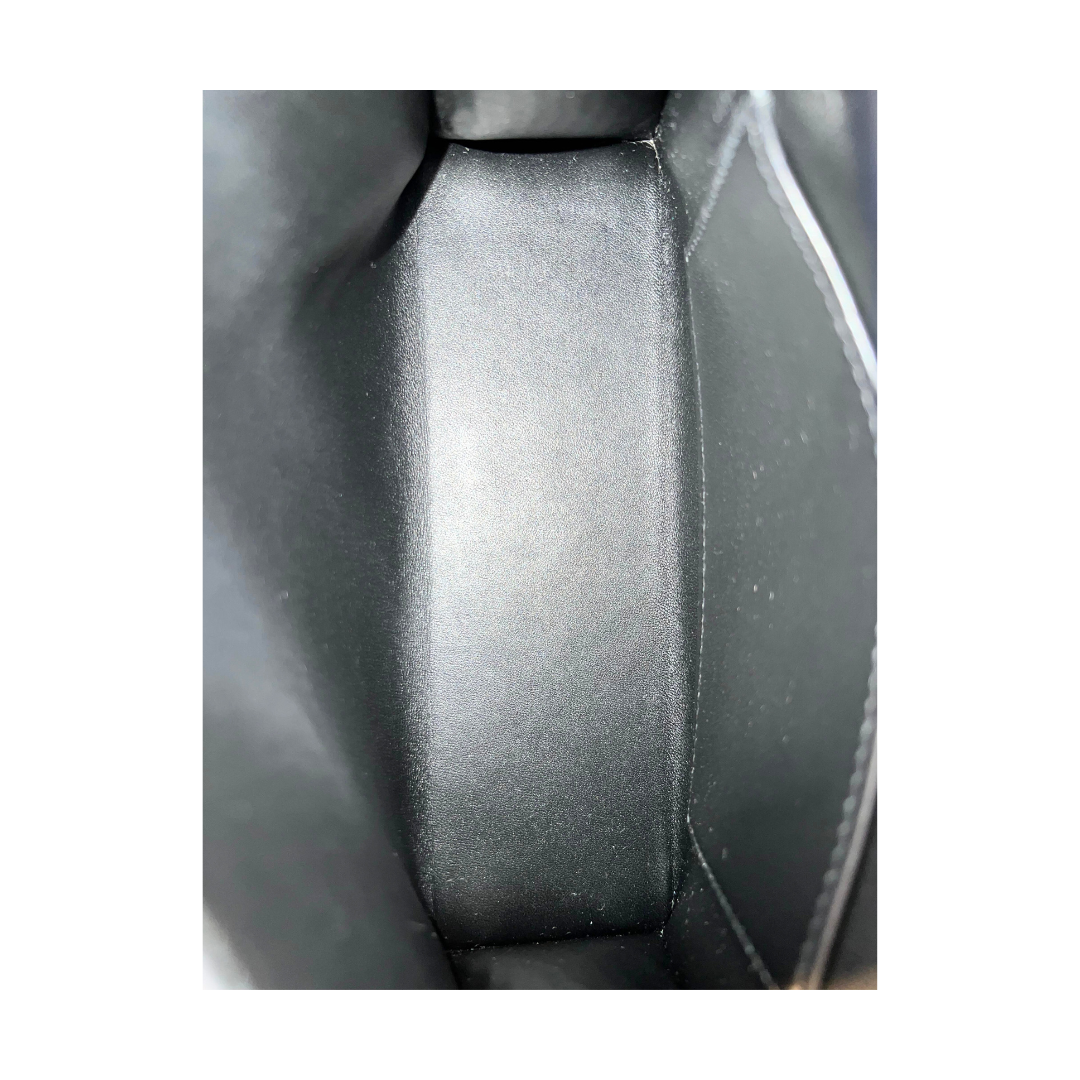 K20 Black matte alligator ghw