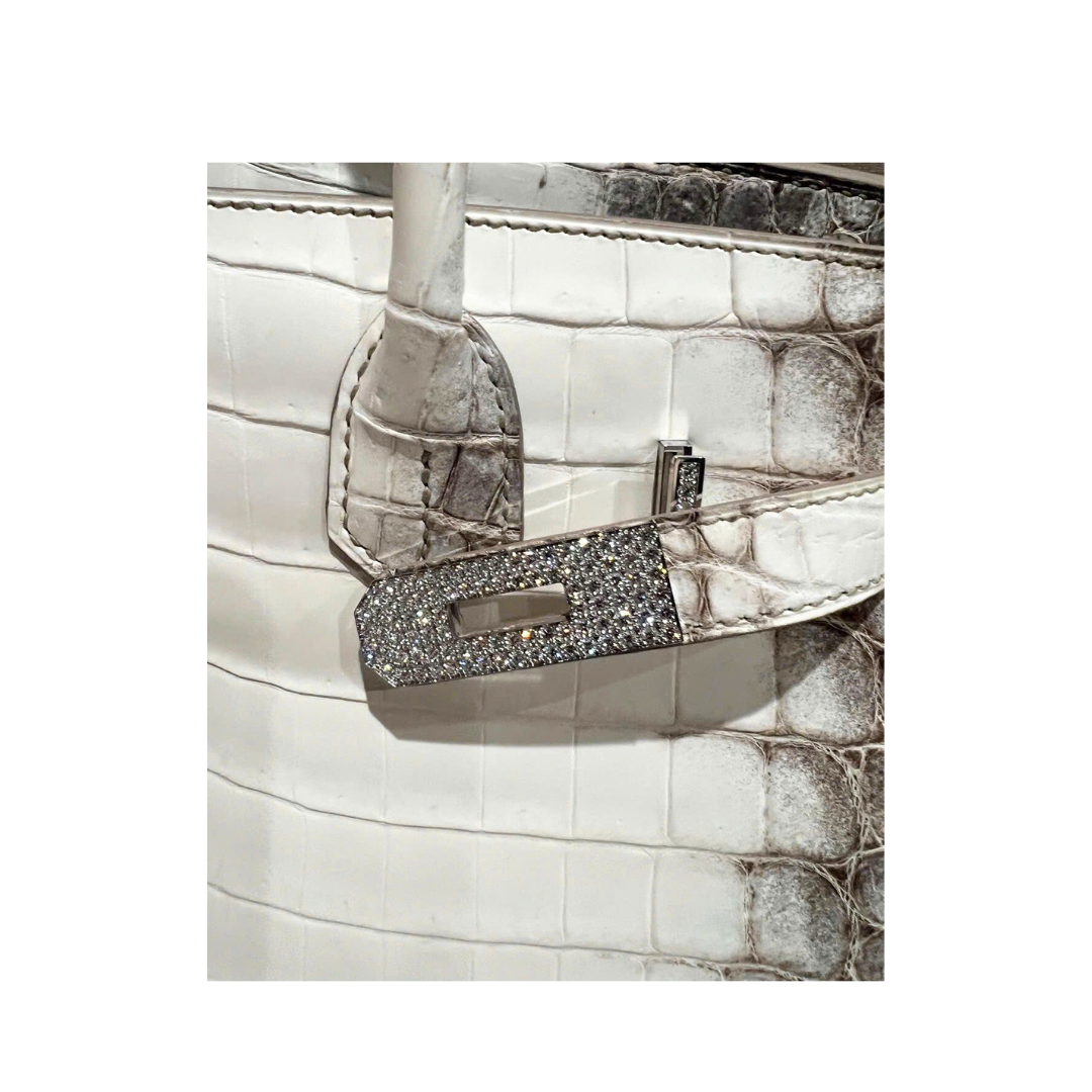 Birkin 30 himalaya diamond hardware niloticus