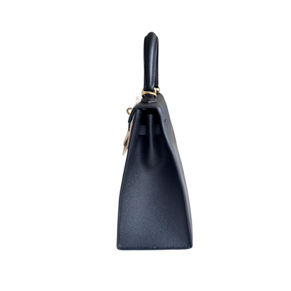 Kelly 25 Black epsom ghw