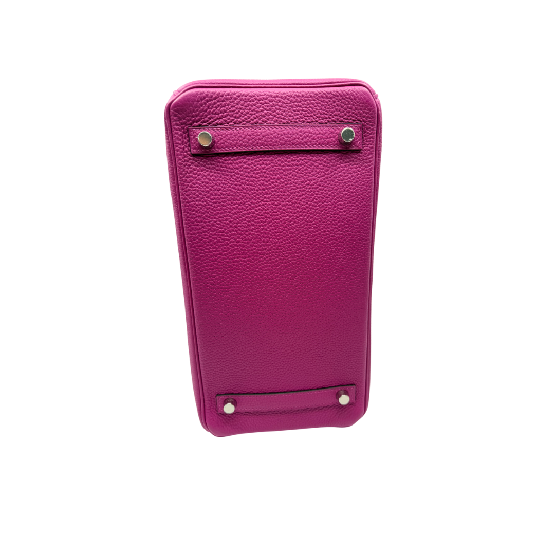 Birkin 30 cm Rose pourpre togo phw