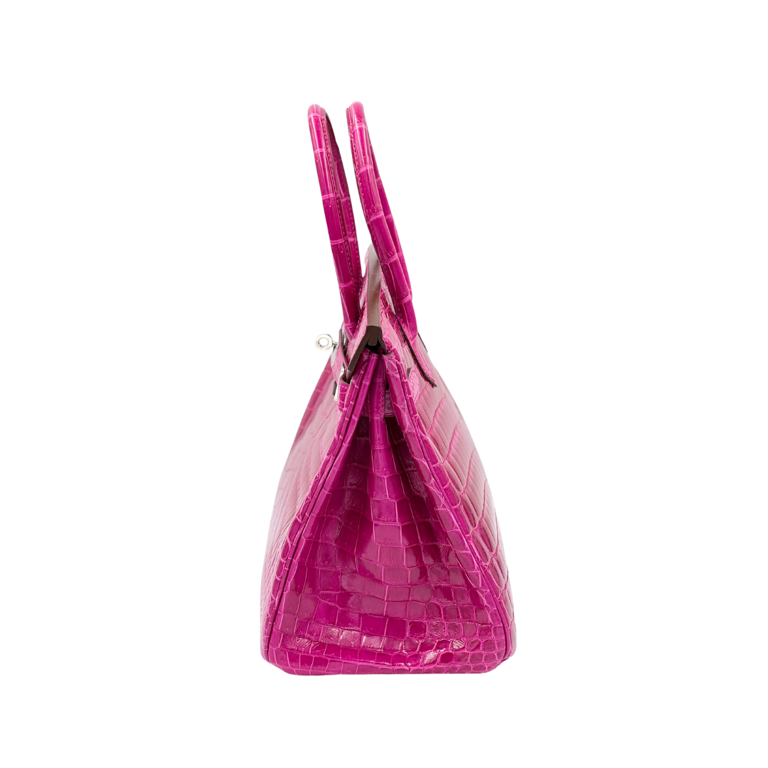 B30 Rose sheherazade phw lisse alligator