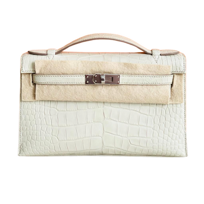 Kelly Pochette beton phw matte alligator