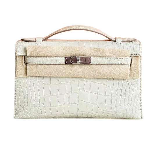 Kelly Pochette beton phw matte alligator