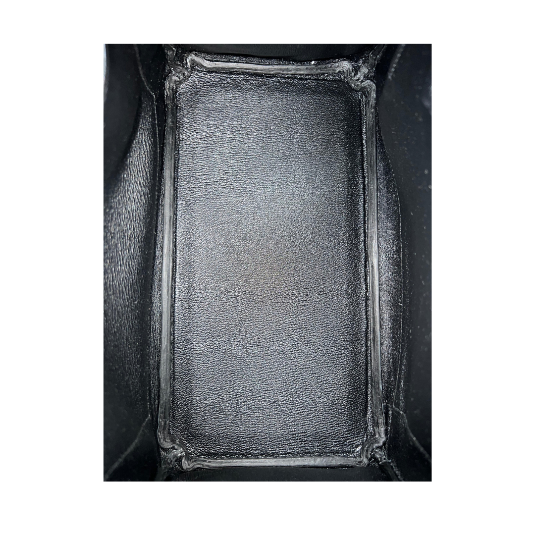 Birkin 25 black shinny phw niloticus
