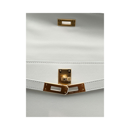 Kelly Pochette blanc ghw swift